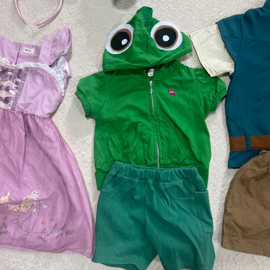 け*こ様 ラプンツェル　コスプレ　パスカル　ユージーン　セット売り