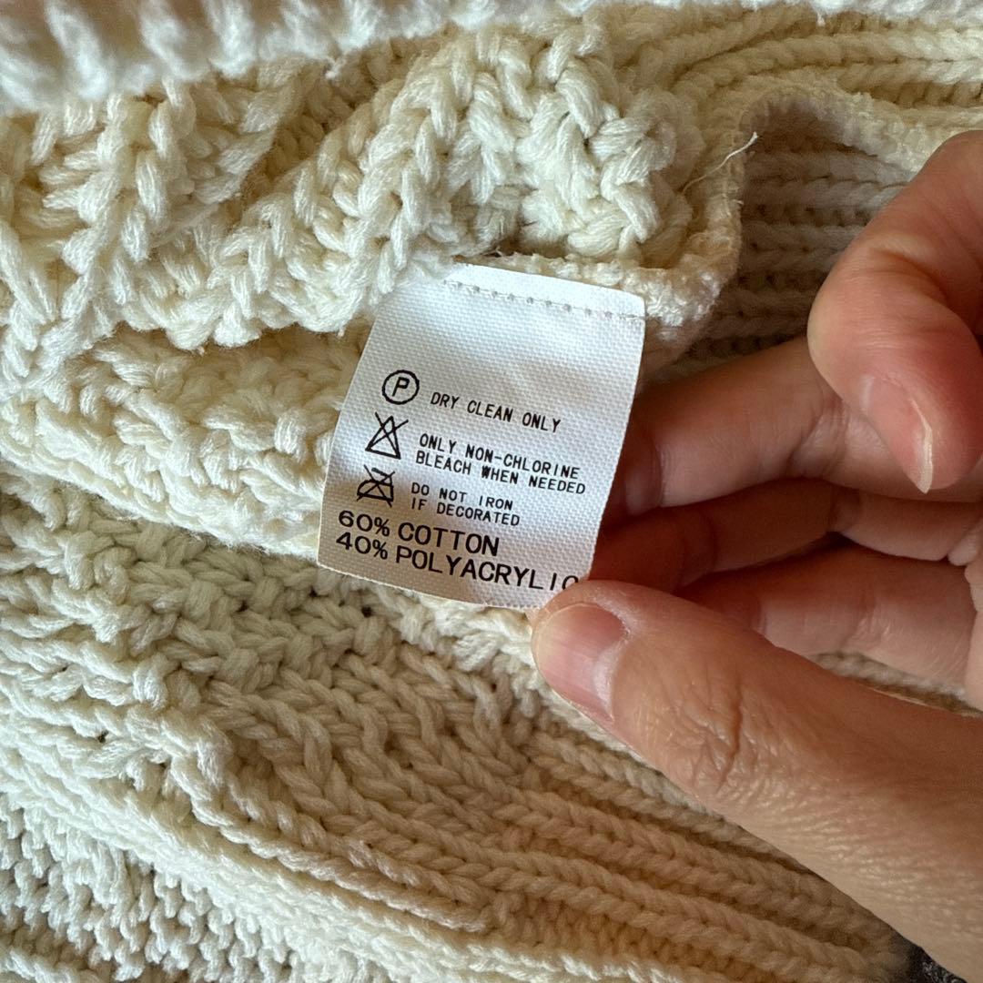 Goodenough フィッシャーマンニットパーカー