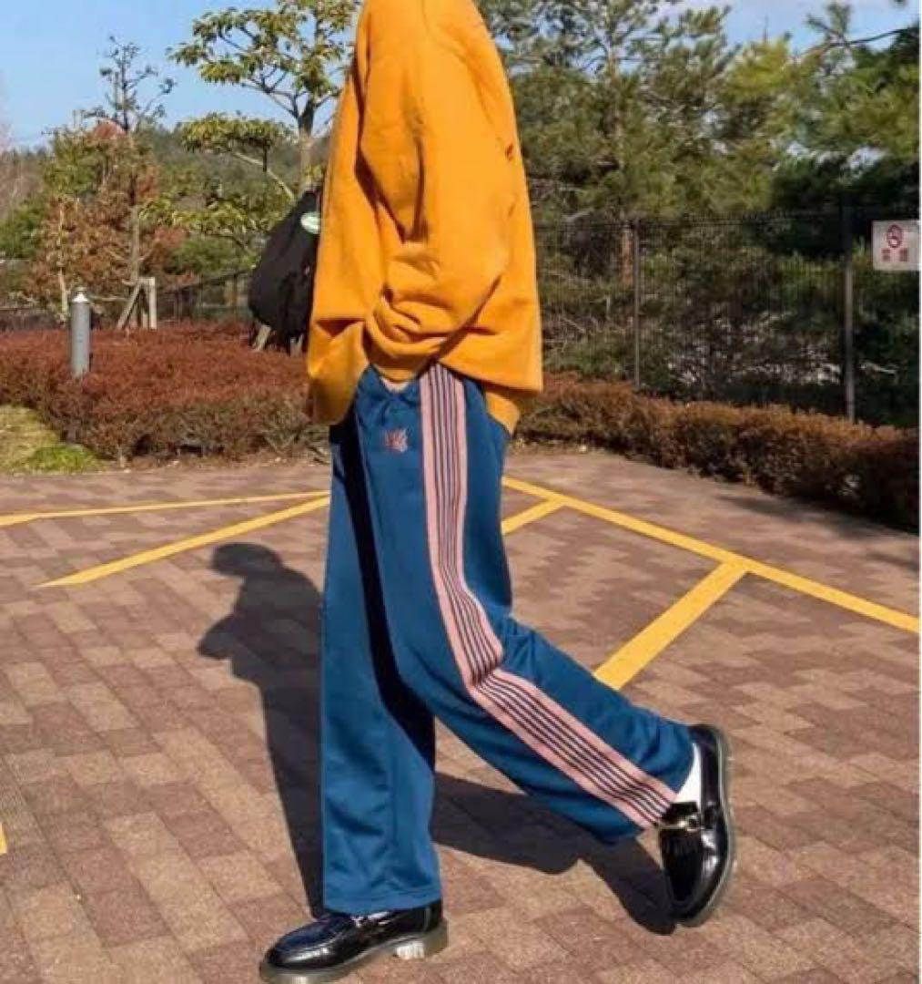 Needles 21ss トラックパンツ Sサイズ ティールグリーン