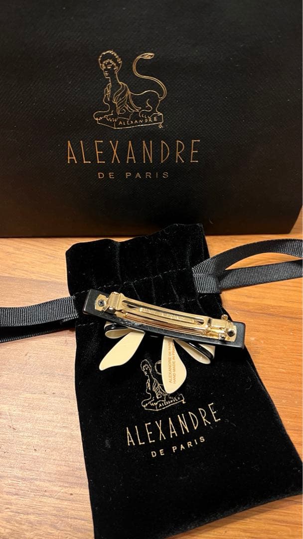 alexandre de アレクサンドルドゥパリ リボンバレッタ（6cm S）