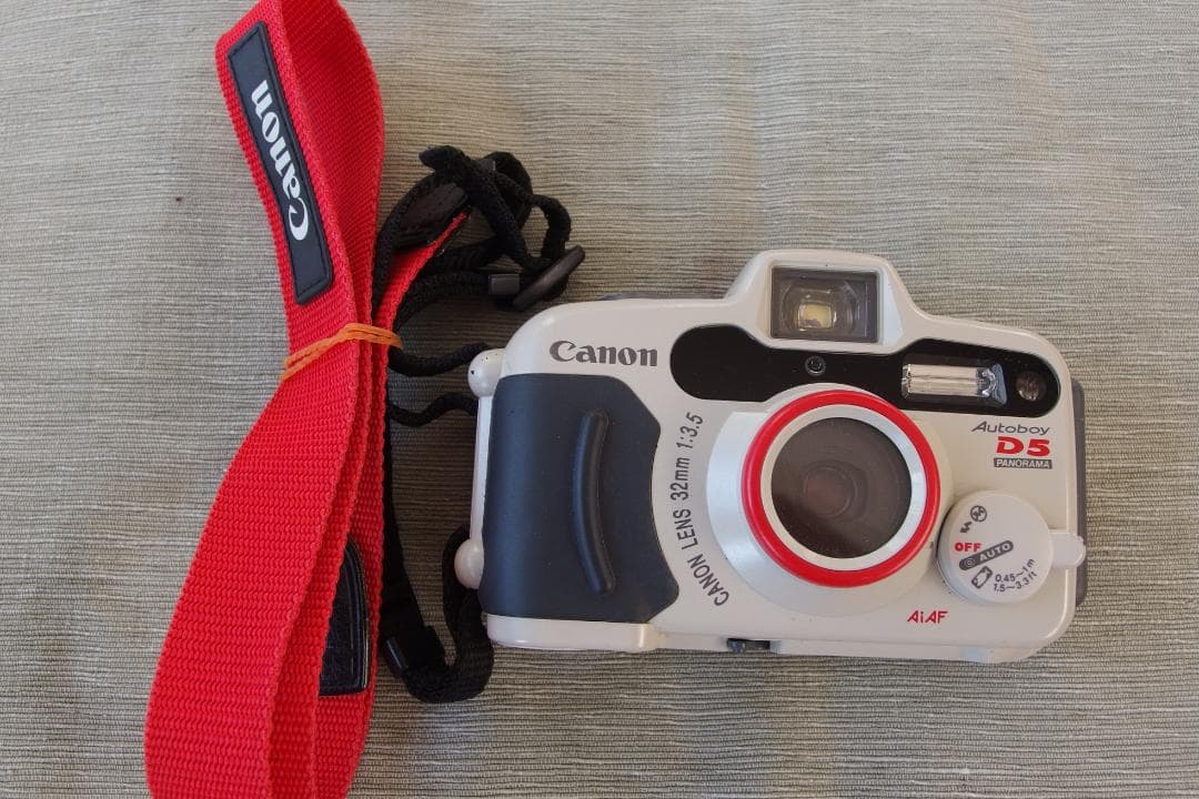 Canon オートボーイ D5 パノラマ 32mm フィルムカメラ