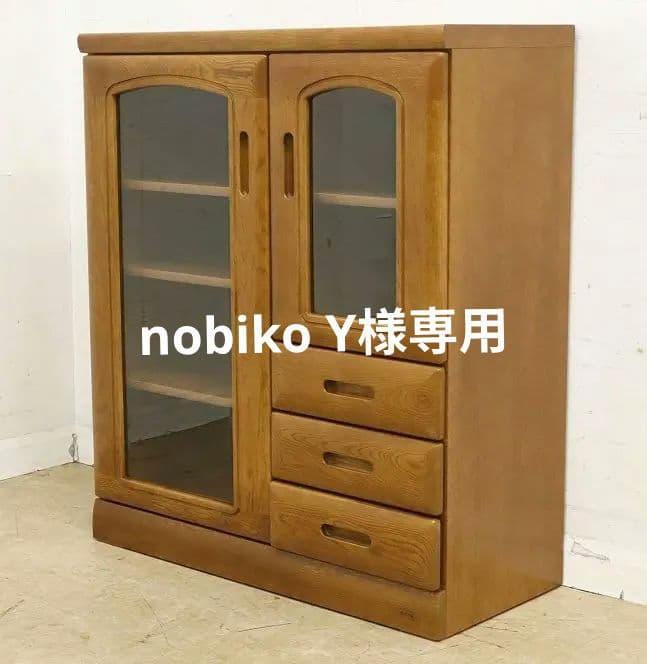 nobiko Y【浜本工芸】ナラ材・キャビネット・サイドボード