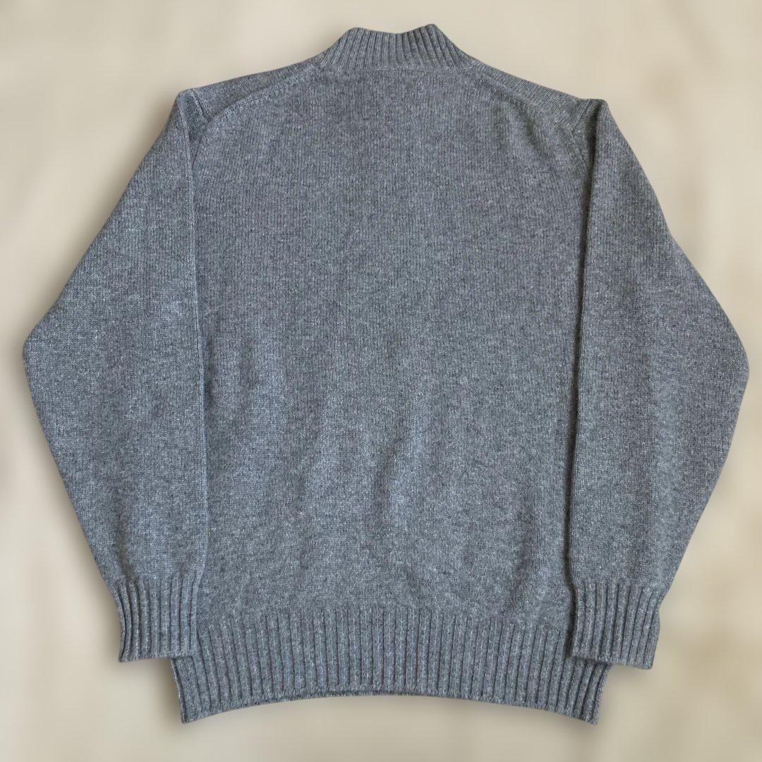 vintage KING DEERカシミヤ100% ハイネック ニット セーター