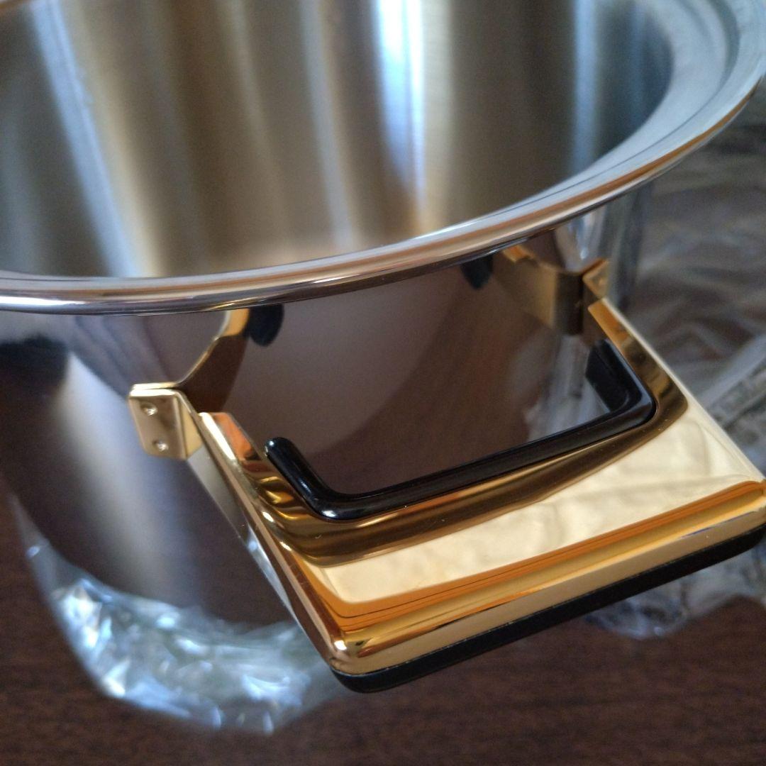 ♦未使用　タッパーウェア　寸胴鍋　(２１cm ５.４L)　レインボークッカー