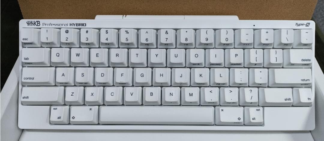 HHKB Professional HYBRID Type-S 雪 パームレスト