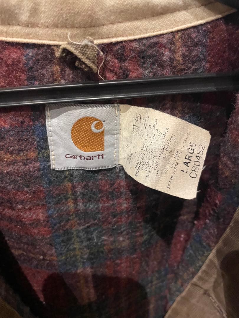USA製Carharttchorecoat ミシガンチョアコート　チョアコート
