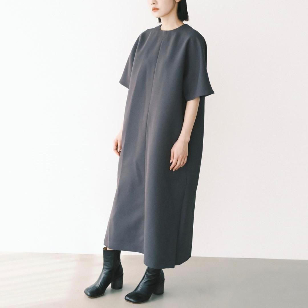 未使用 foufou 23SS マカロニヤーンミニマルワンピース