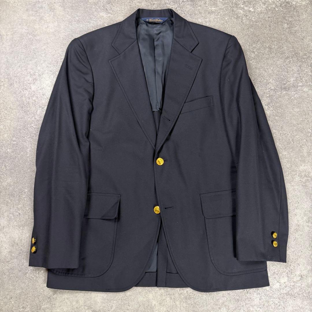 ブルックスブラザーズ 紺ブレ ブレザー テーラードジャケット 金ボタン 38