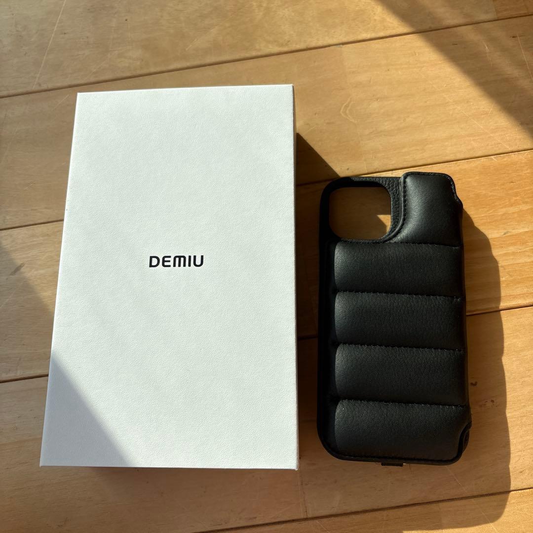 DEMIU ブラック iPhone用ケース