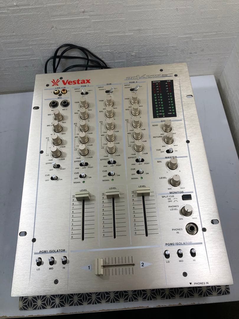 VESTAX ベスタクス　PCV-275 縦横フェーダーメンテナンス