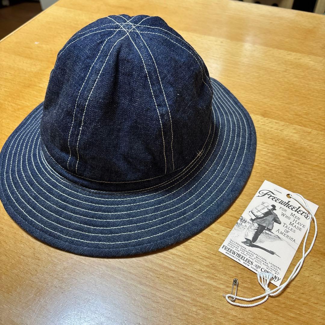 お値下げ！フリーホイーラーズ　フィールドハット10oz INDIGO DENIM