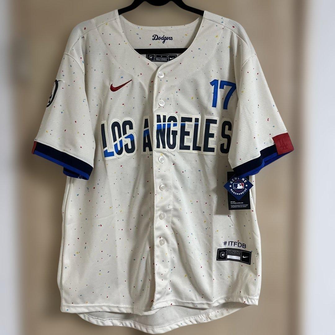 大谷翔平　ユニフォーム　ドジャース　シティコネクト　Mサイズ