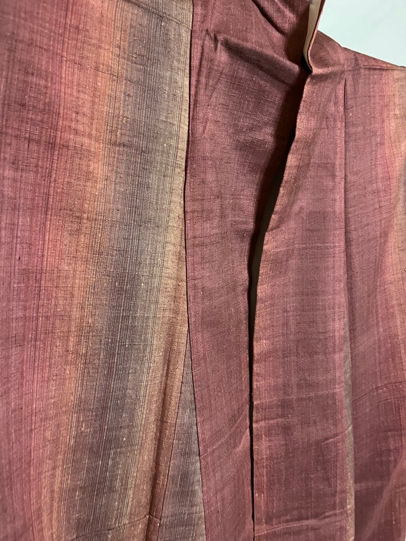 ☘️早い者勝ち☘️【国宝品】●岐阜県無形文化財【郡上紬】●幻の紬●草木染●紬●着物