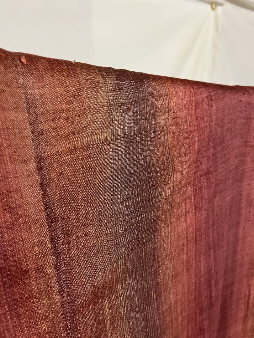 ☘️早い者勝ち☘️【国宝品】●岐阜県無形文化財【郡上紬】●幻の紬●草木染●紬●着物