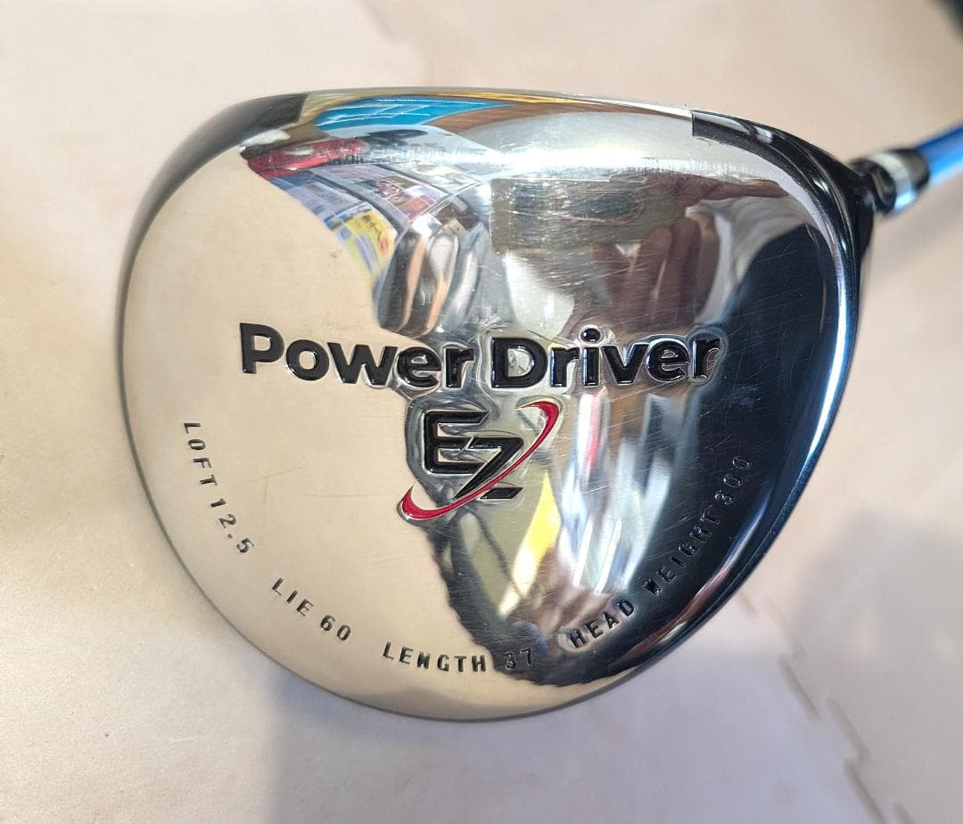 江連忠プロ監修実打可能練習ドライバー　パワードライバーEZ（ＤＶＤ付）