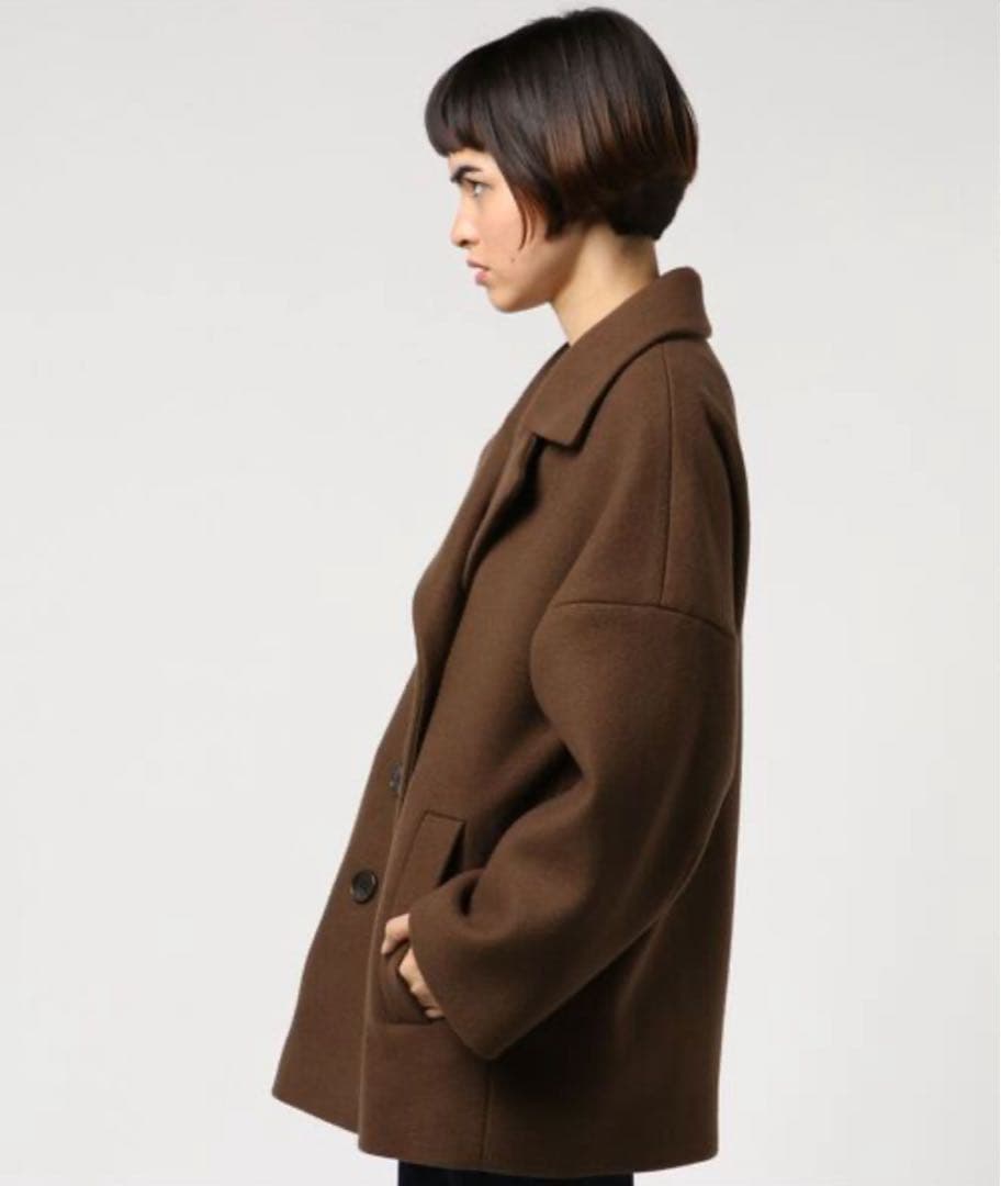 デミルクスビームス　メルトンウールピーコート