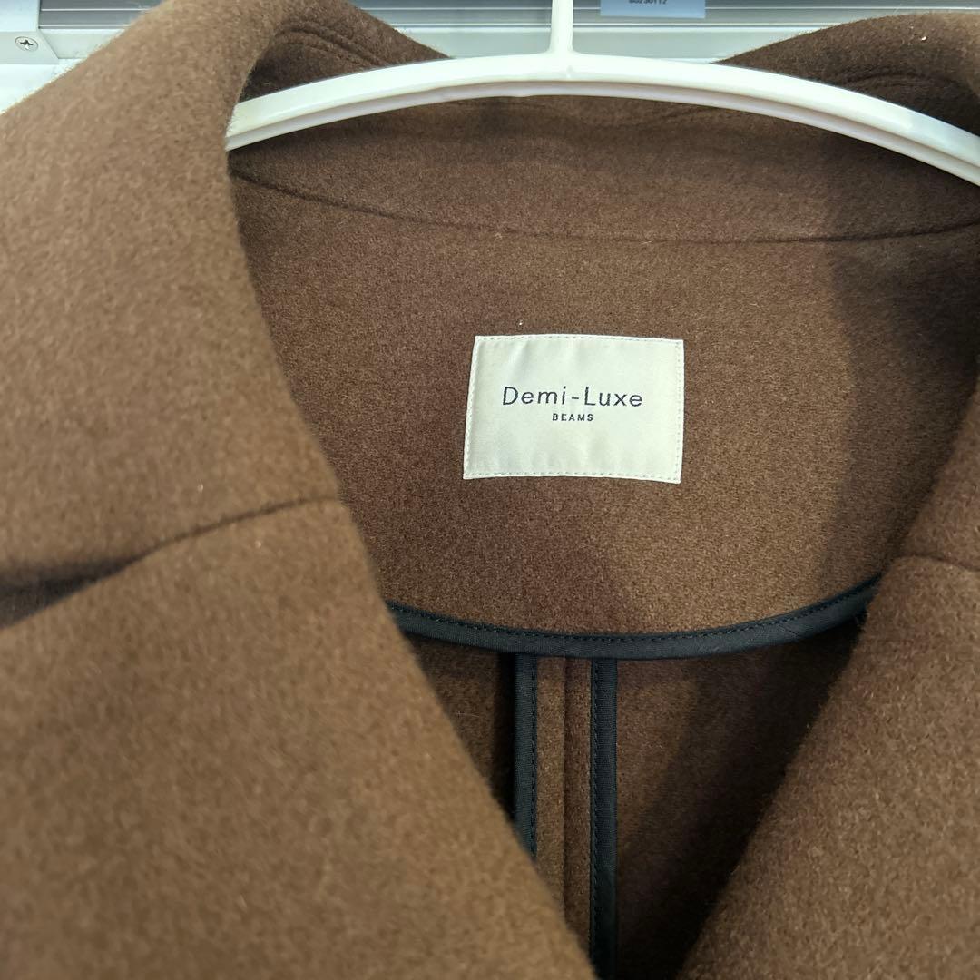 デミルクスビームス　メルトンウールピーコート
