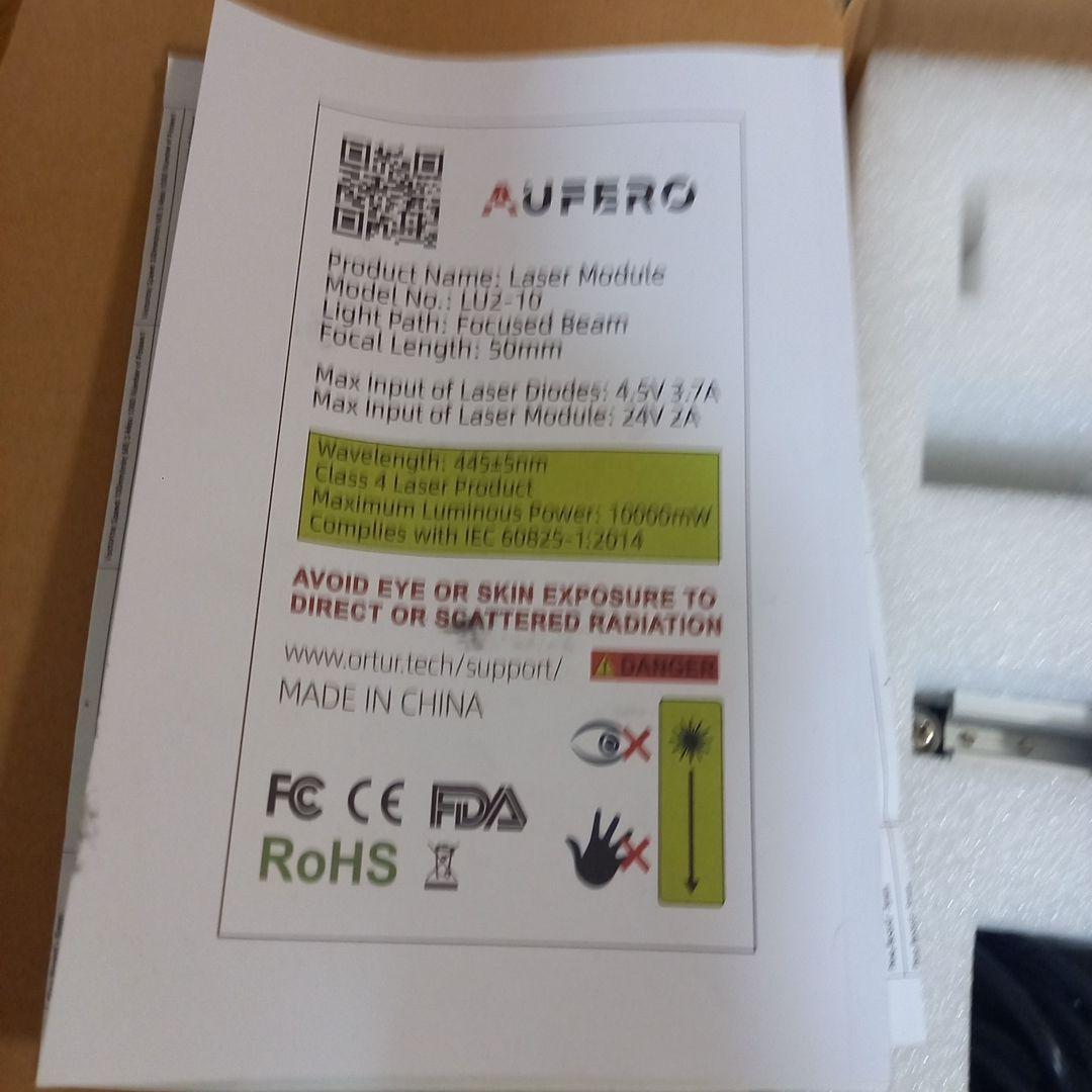 AUFERO レーザー刻印機