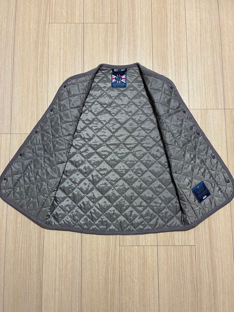 ラベンハム LAVENHAM キルティング ベストTHORNHAM Ｌ