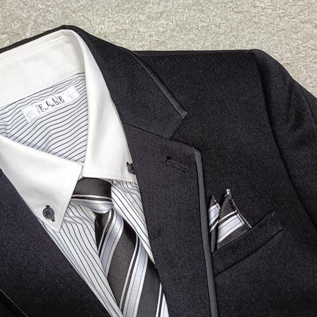 【5点セット】美品＊ELLE エル アンノアール フォーマルスーツ 卒服 160