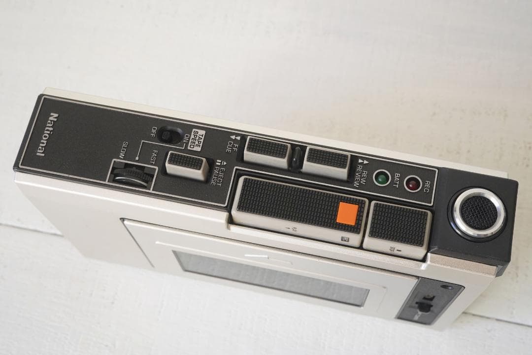 National カセットレコーダー RQ-333 ケース&アダプター付き 美品