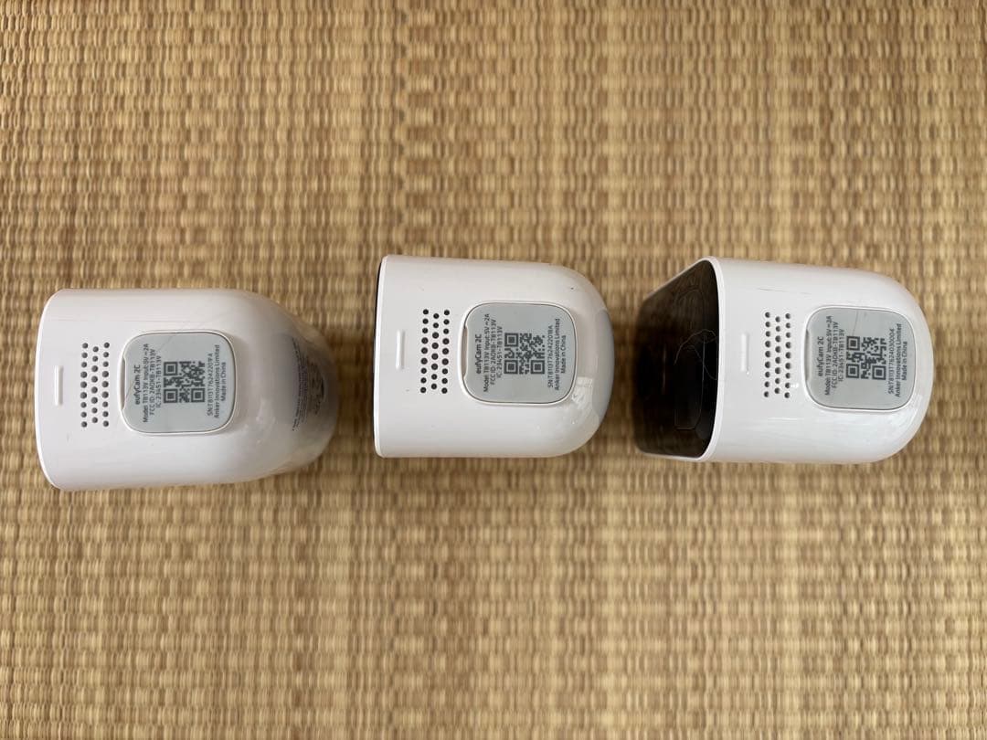 eufy 2cカメラ 増設用 2個 + おまけ1個