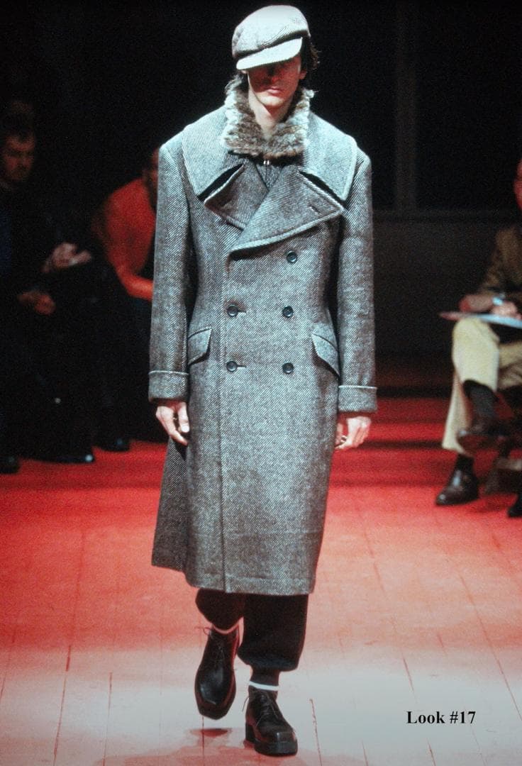 YOHJI YAMAMOTO HOMME ギャング期コート　ヨウジヤマモ オム