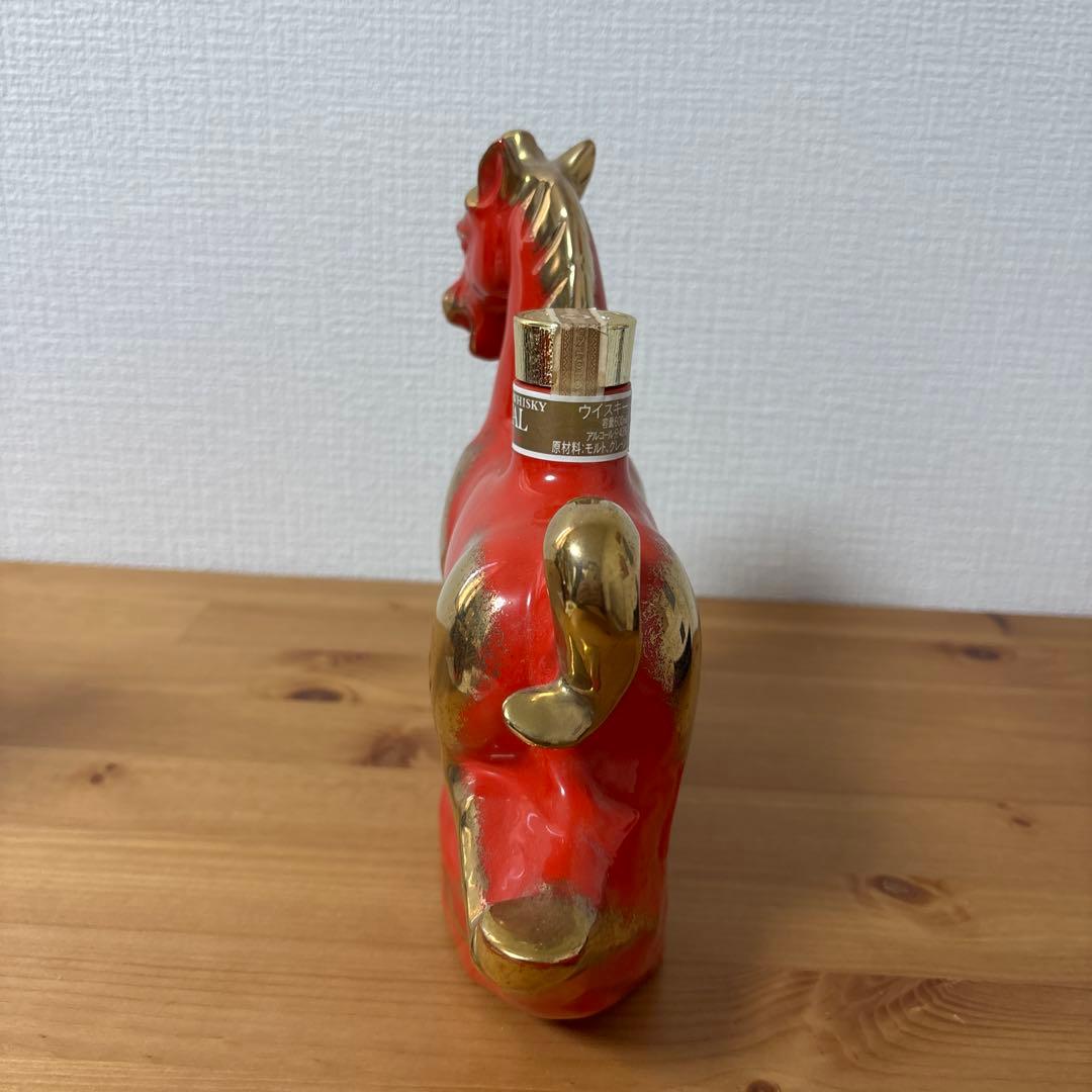 サントリーウイスキー　ローヤル12年　2002年　赤干支ボトル　未開封