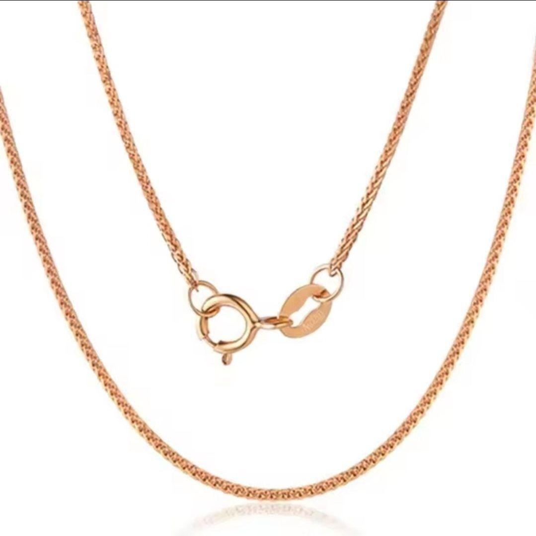 18金　ネックレス　45センチ　18k　au750