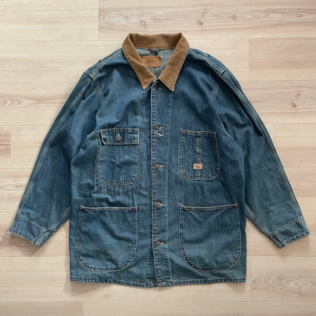 90s USA製 Levi’s 70742-21 デニムカバーオール サイズ40