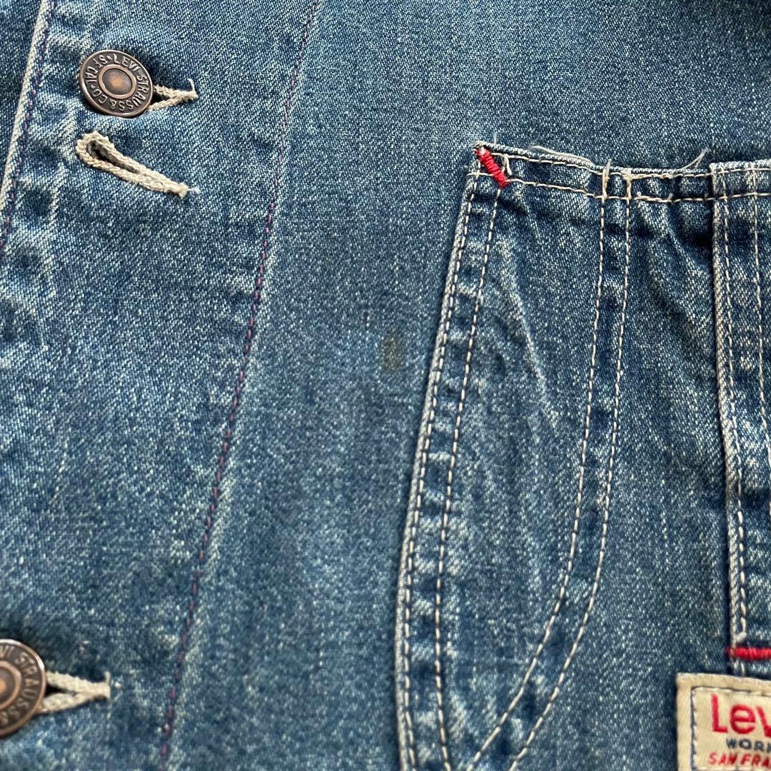 90s USA製 Levi’s 70742-21 デニムカバーオール サイズ40
