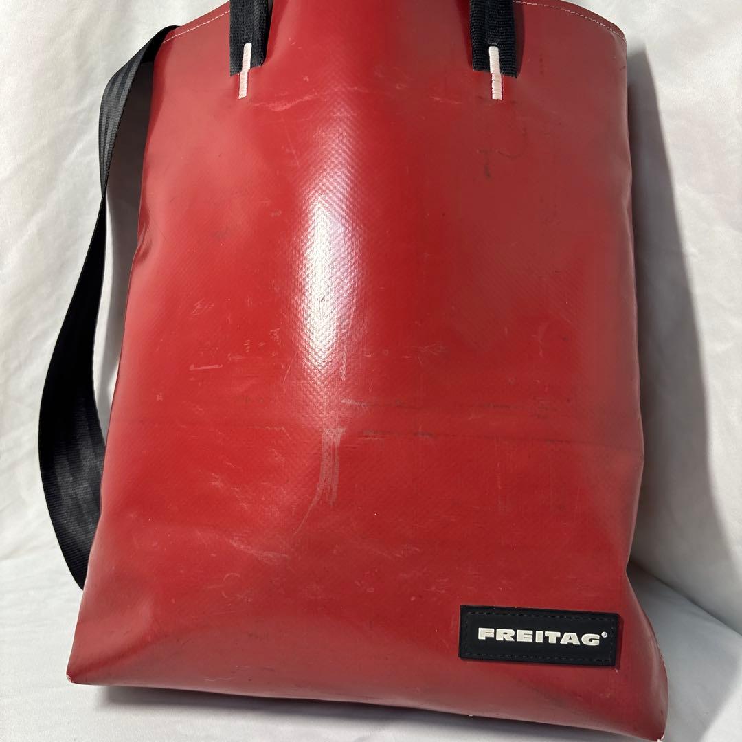 【希少】FREITAG F202 LELAND 2WAYトートバッグ レッド