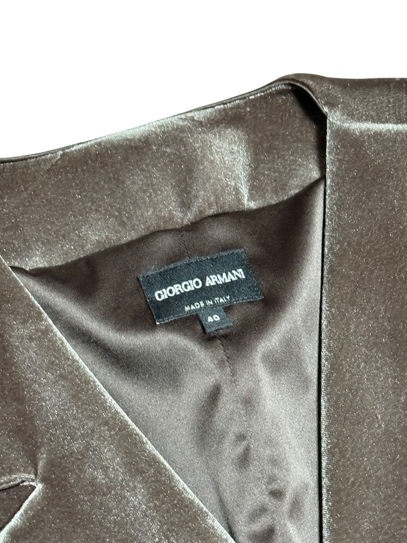archive GIORGIO ARMANI ベロアジャケット