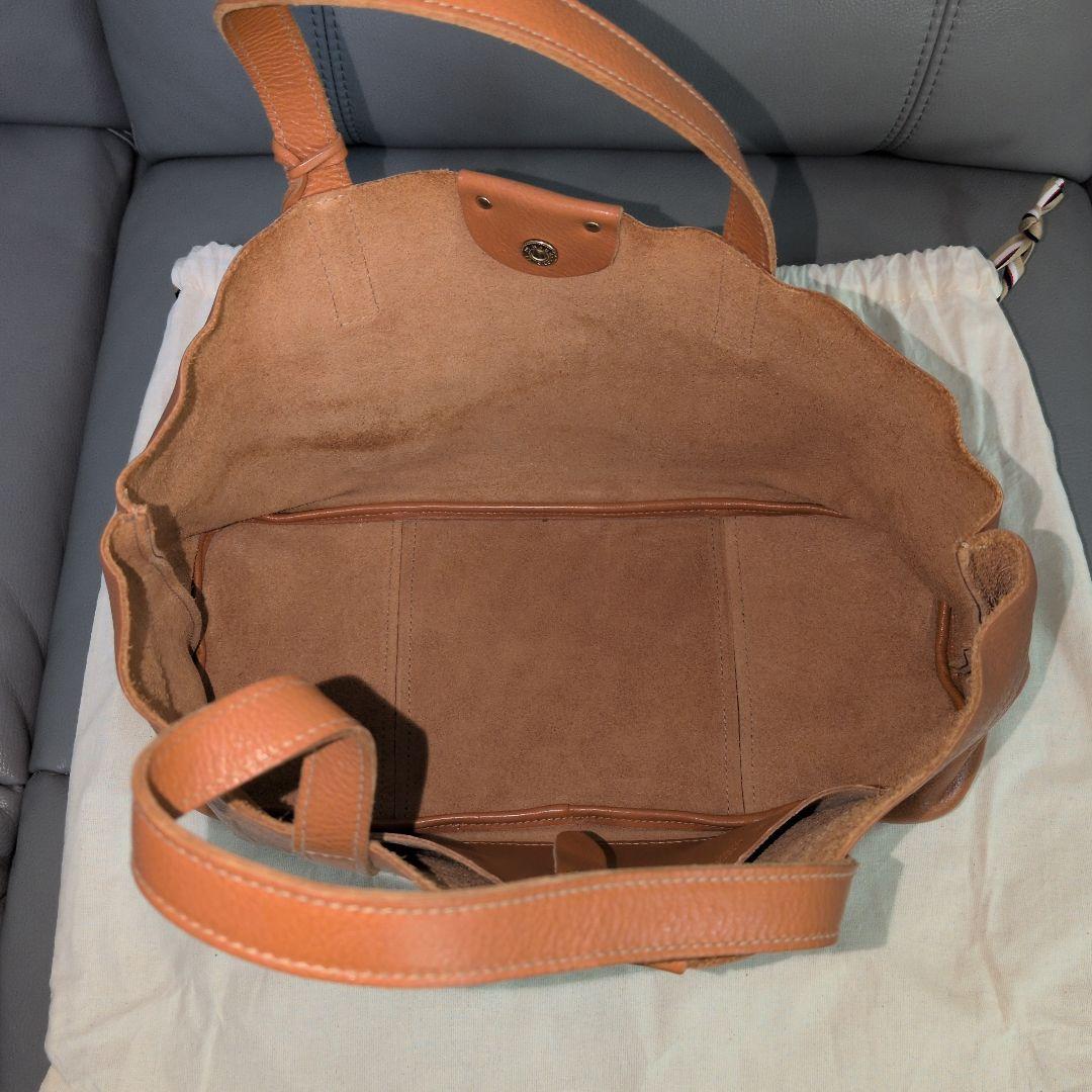 ⚠専用 イルビゾンテ IL BISONTE トートバッグ 革 ミラーチャーム付