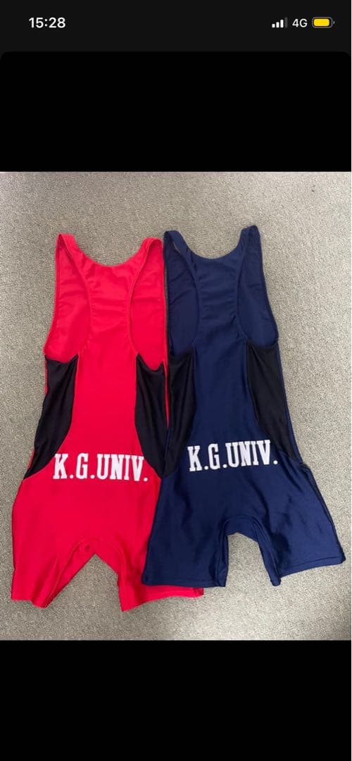 関西学院大学 レスリング シングレット （青のみ）