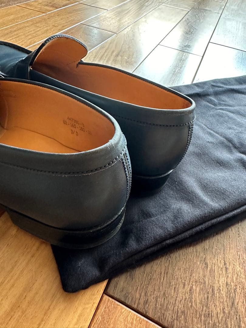 jmweston シグニチャーローファーネイビー