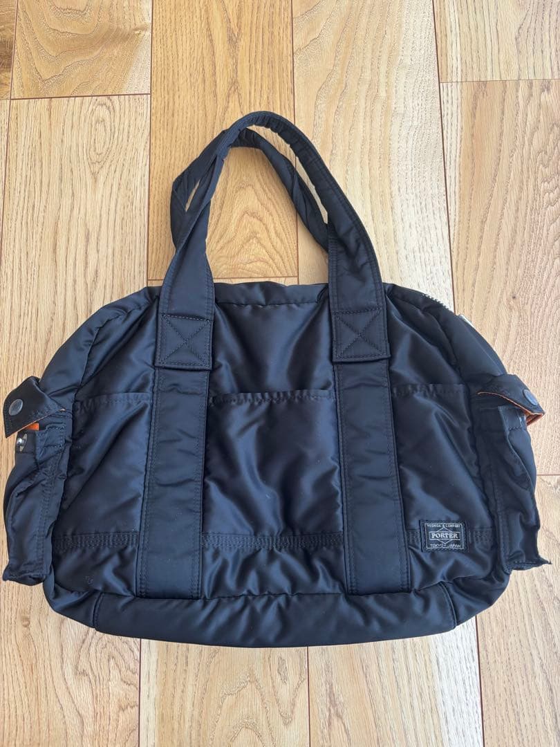 完売品 ポーター タンカー ボストンバッグ ブラック ナイロン