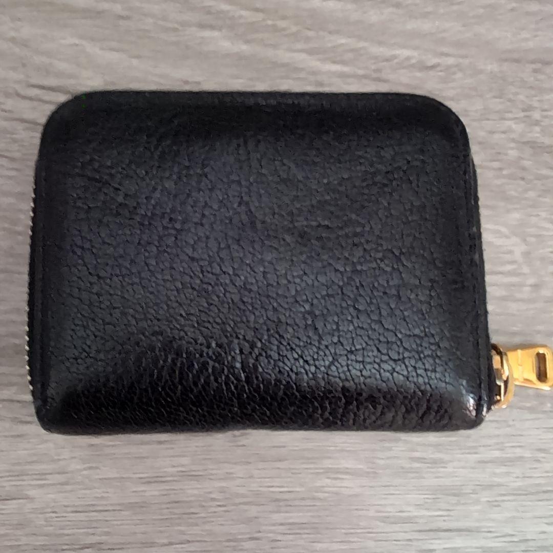 miu miu ブラックレザー ケース
