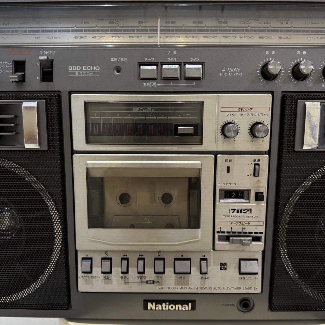 銘機★ナショナル National RX–5400 昭和レトロ ラジカセ