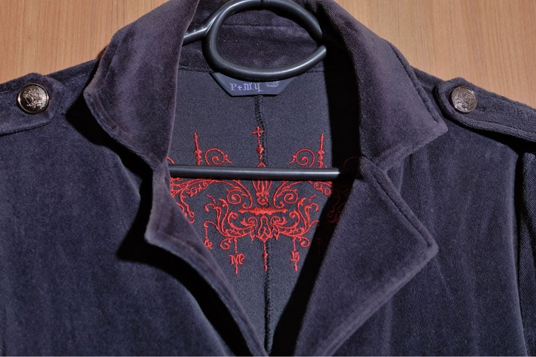 Putumayo ベルベット ロングジャケット　プトマヨ　ゴシック