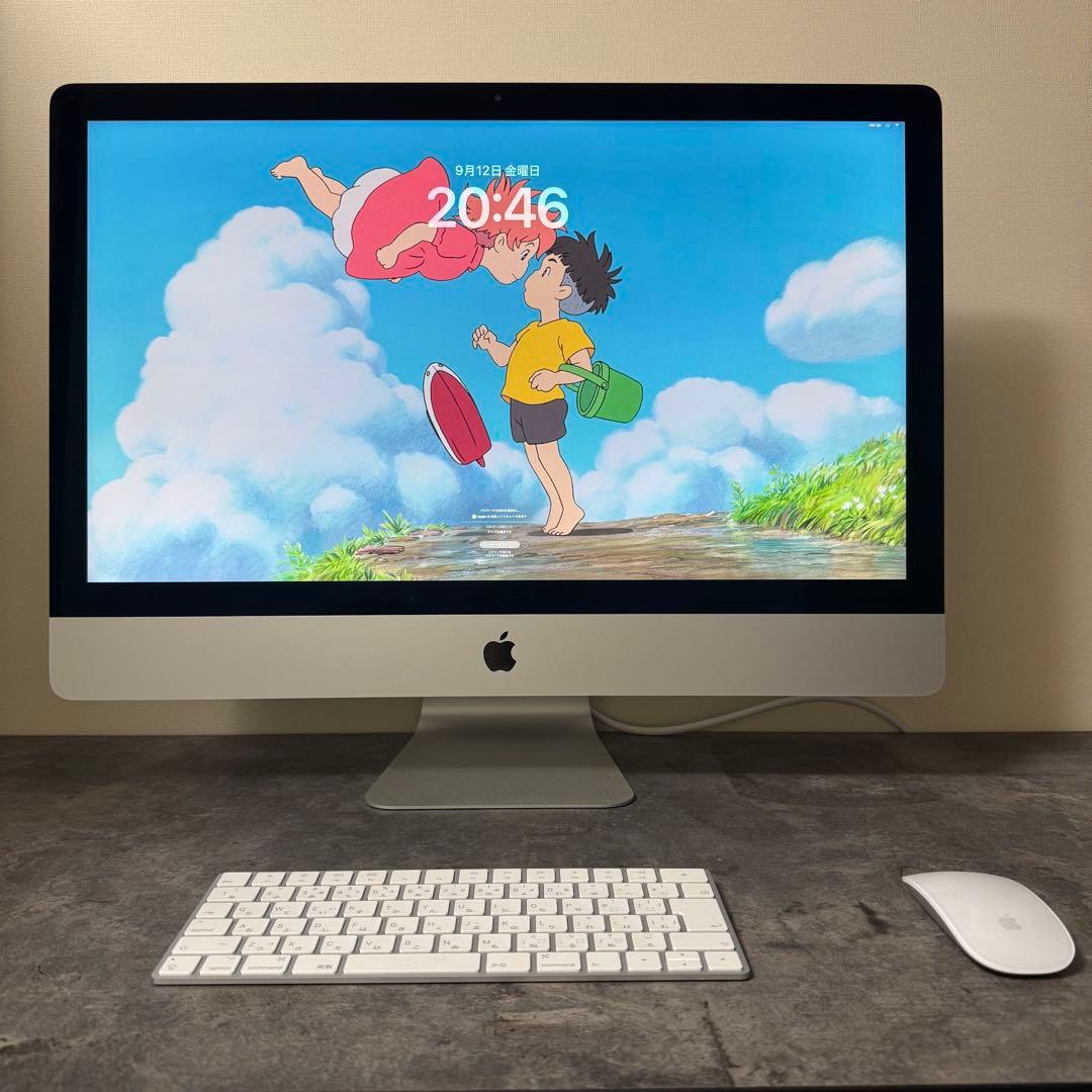 美品　Apple iMac 27インチ Retina 5K (2019) 箱あり