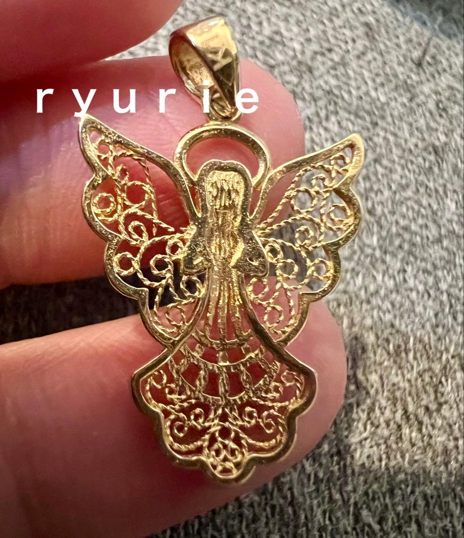 18金レディースペンダントタップ