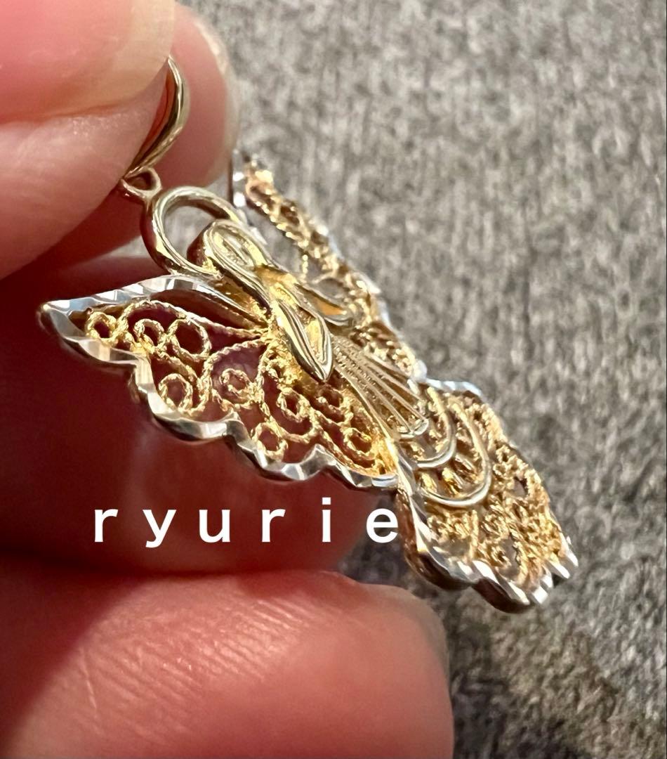 18金レディースペンダントタップ