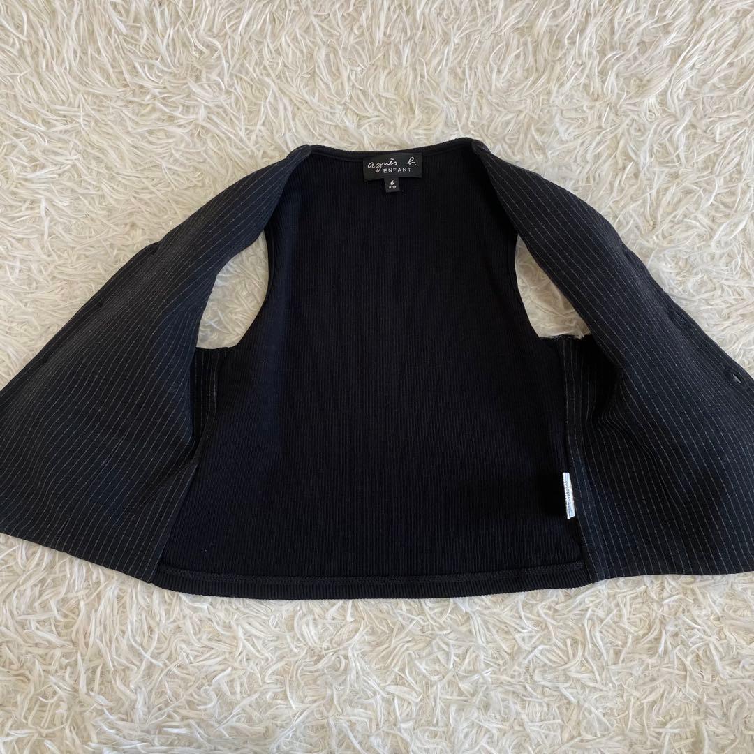 【美品】アニエスベー　スリーピースフォーマル4点セット　男の子　110cm