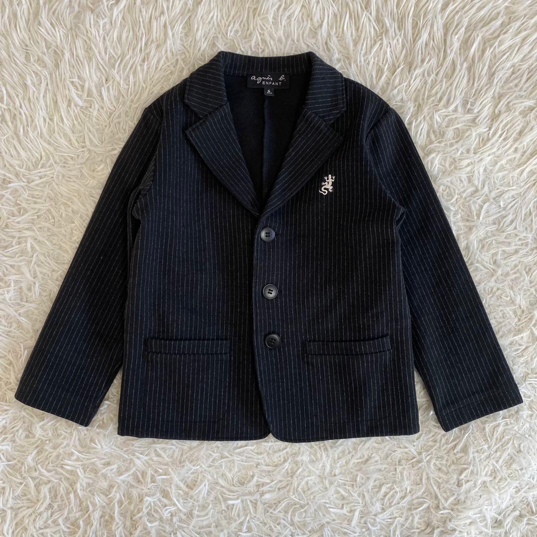 【美品】アニエスベー　スリーピースフォーマル4点セット　男の子　110cm