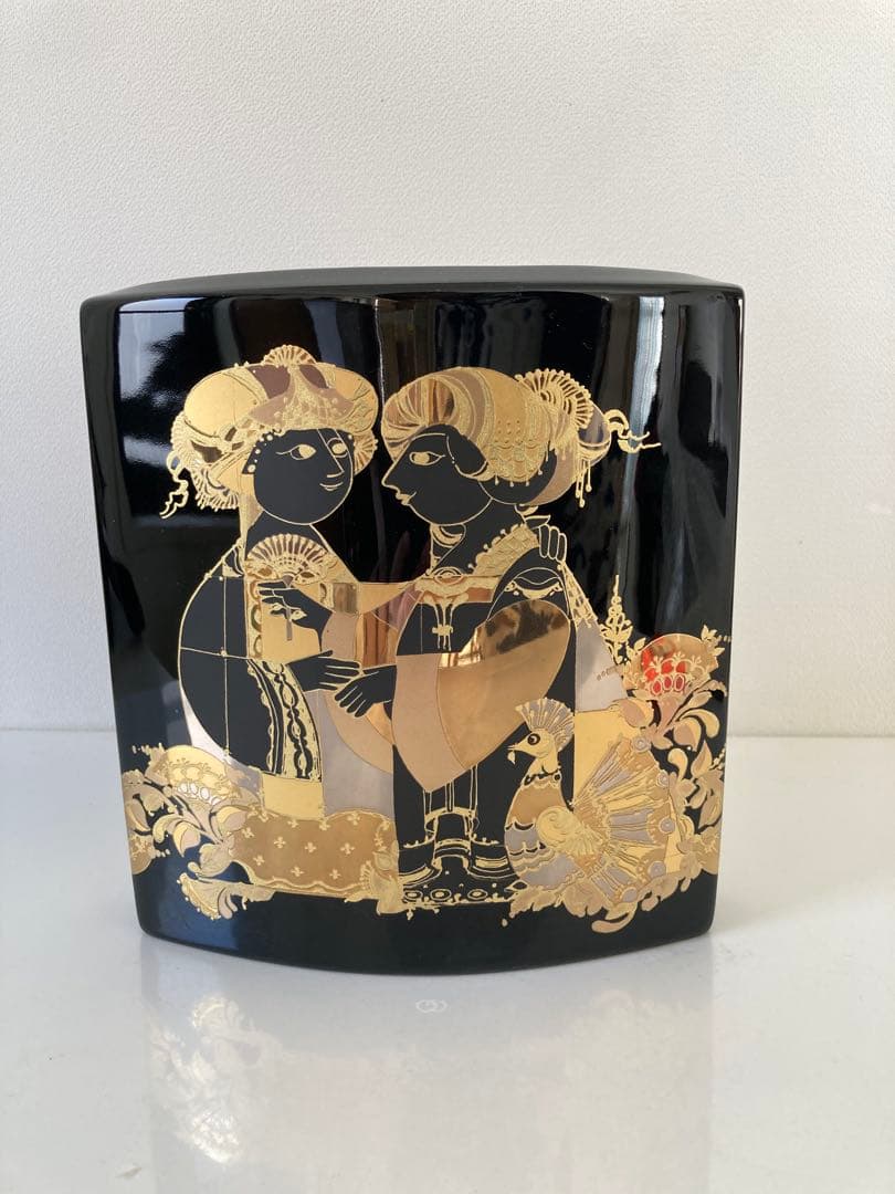 Rosenthalローゼンタール ビョルンウィンブラッド　花瓶　フラワーベース