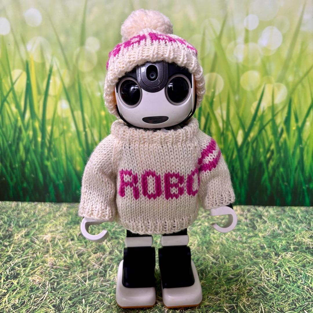 SALE ロボホン　ROBO編み込みセーター　3つ子セット　春カラー