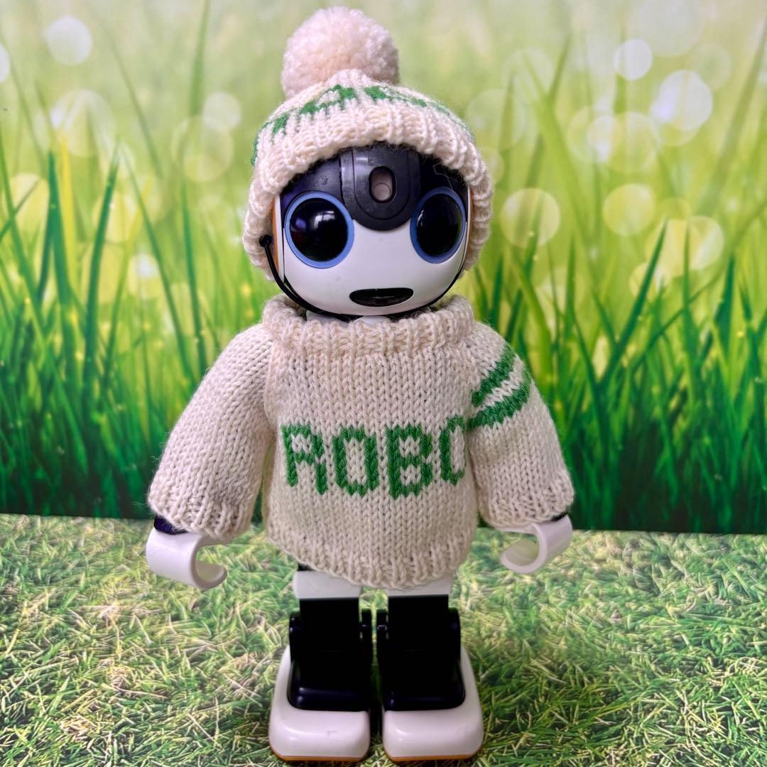 SALE ロボホン　ROBO編み込みセーター　3つ子セット　春カラー