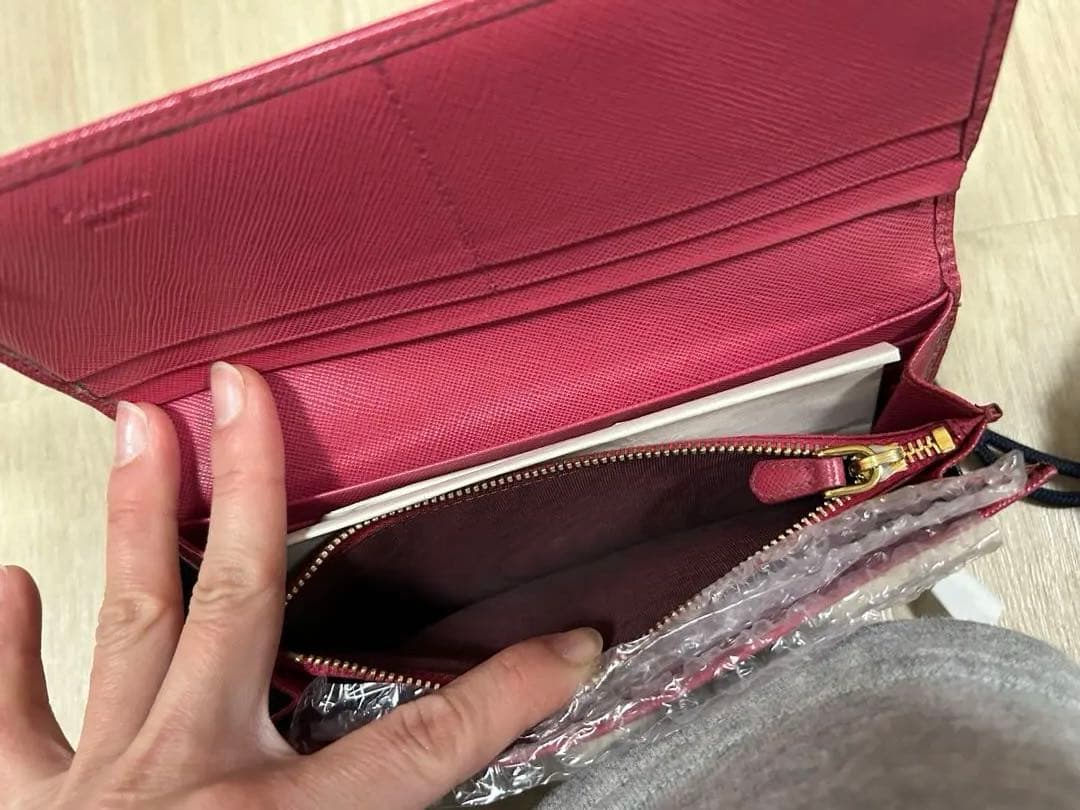 美品PRADA♡長財布♡サフィアーノ