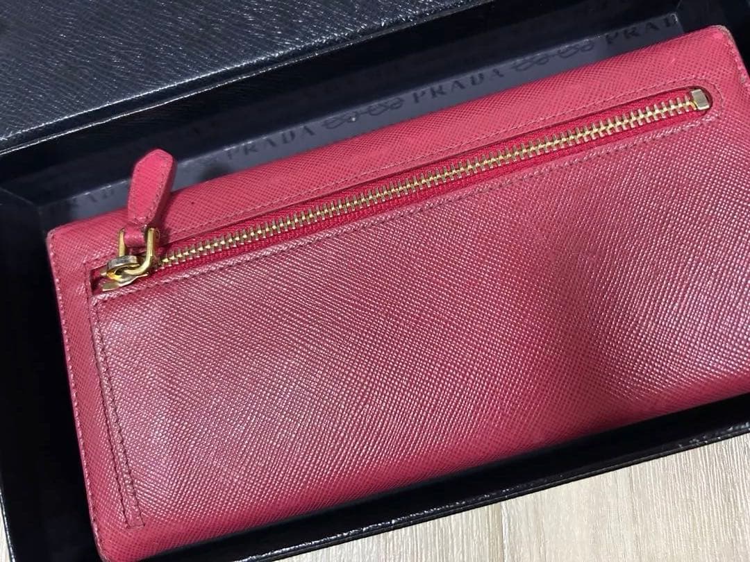 美品PRADA♡長財布♡サフィアーノ